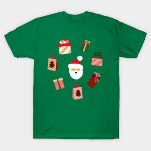 Santa Claus with Gifts T-Shirt